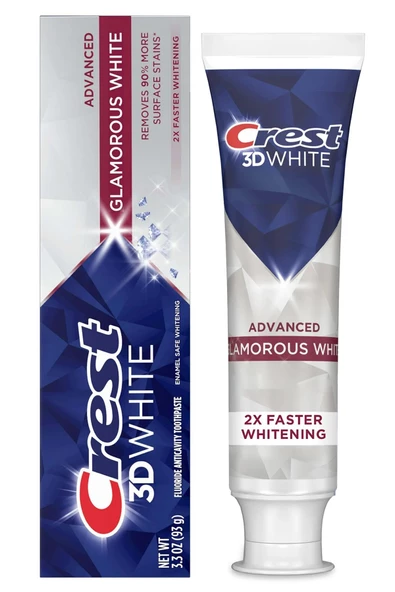 Crest 3D White Advanced Glamorous White Diş Macunu 93GR ürün görseli 1