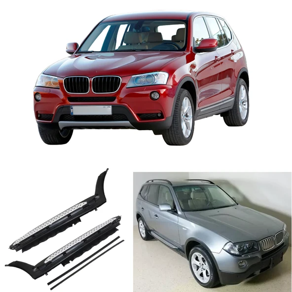 Bmw X3 2003-2010 Yan Basamak Sıde Step Bmw Steyle - Resim 5