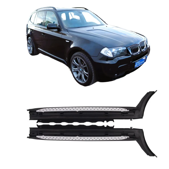 Bmw X3 2003-2010 Yan Basamak Sıde Step Bmw Steyle - Resim 2