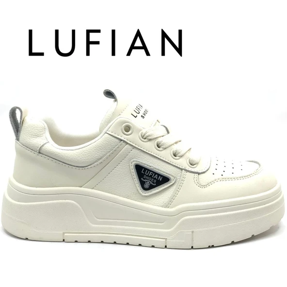 Lufian 122230018 Jennıfer Sneaker Unisex Deri Spor Ayakkabı ürün görseli 1