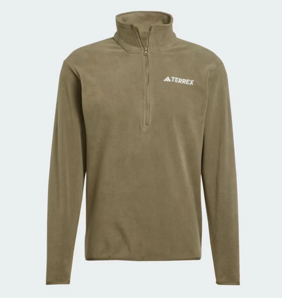 adidas Multi Essentials 1/2 Zip Fleece Fermuarlı Üst JP0784 - Resim 3