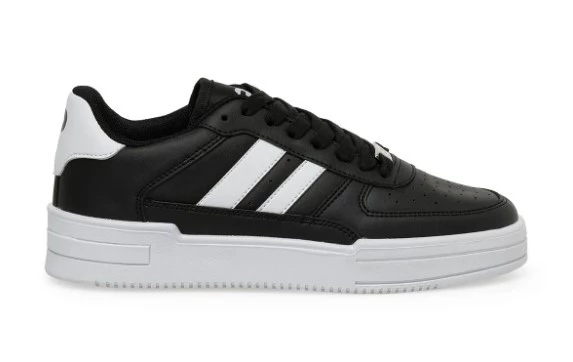 ConseptByShoes Siyah Unisex Sneaker ürün görseli 1