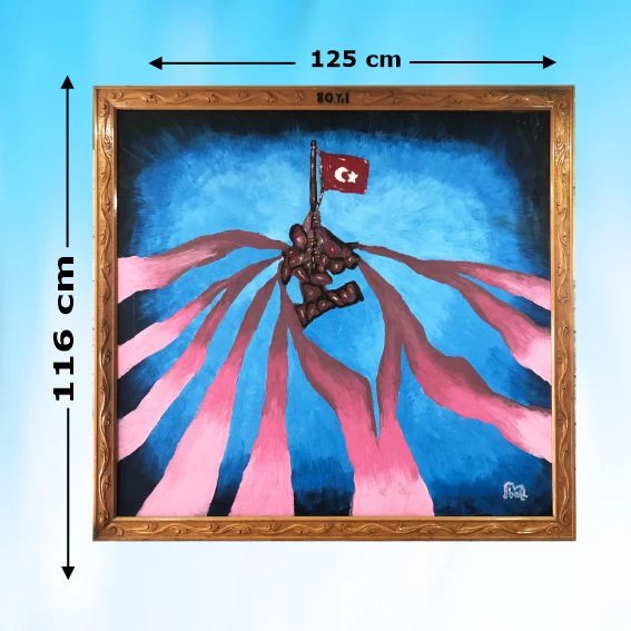 YAĞLI BOYA 125X116 cm TABLO ürün görseli 1