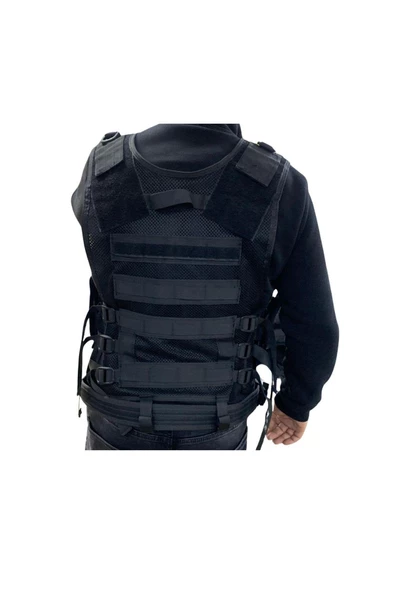 SWAT DELUXE TACTICAL VEST - Resim 2