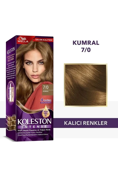 Wella Koleston Intense Saç Boyası 7/0 Kumral ürün görseli 1