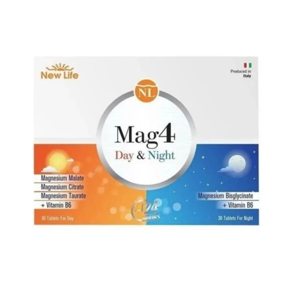 New Life Mag 4 Day 30 Tablet & Night 30 Tablet ürün görseli 1