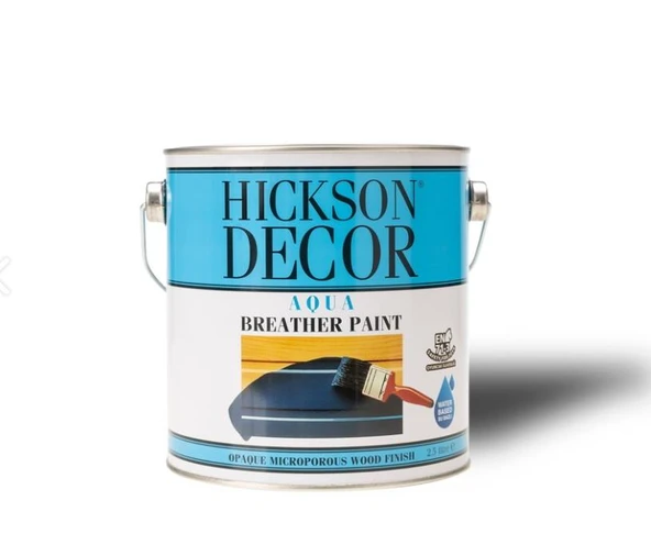 Hickson Decor Aqua Breather Paint - Ahşap Boyası  2.5lt AntrasitGri ürün görseli 1