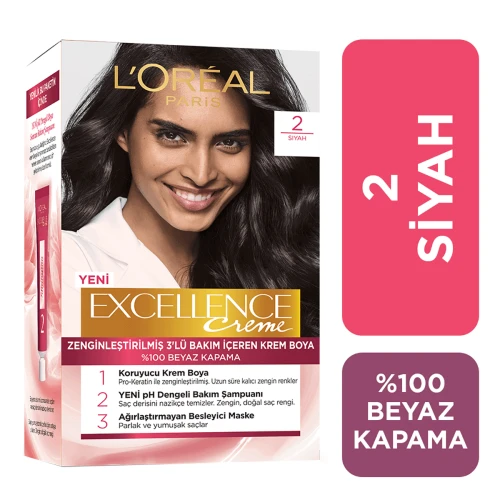 L'Oreal Paris Loreal Excellence Saç Boyası 2 ürün görseli 1