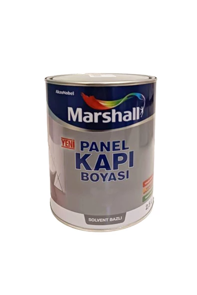 Marshall Sentetik Panel Kapı Boyası 2,5 Lt RAL7016 Antrasit Gri ürün görseli 1