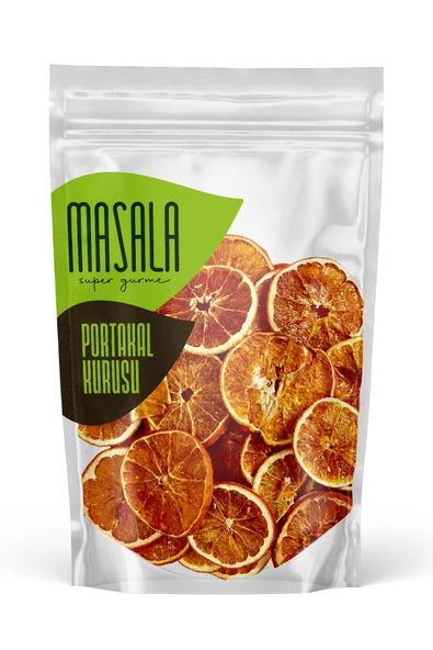 Dilimlenmiş Portakal Kurusu 50 gr  %100 Doğal ve Katkısız Atıştırmalık ve Dekoratif Kullanım (Dried orange slices) ürün görseli 1