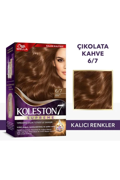 Wella Koleston Supreme Saç Boyası 6/7 Çikolata Kahve ürün görseli 1