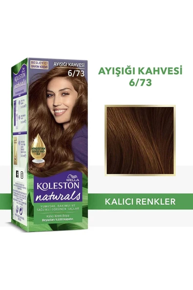 Wella Koleston Naturals Saç Boyası 6/73 Ayışığı Kahvesi ürün görseli 1