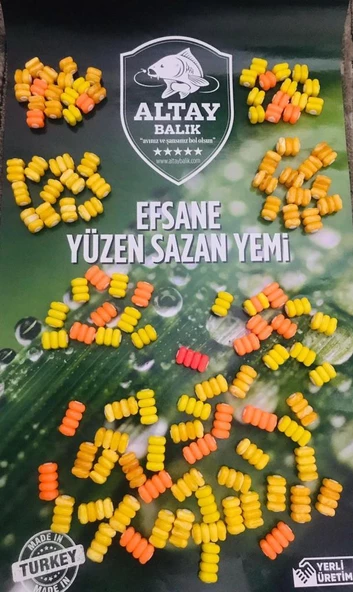 Yüzen Sazan Mısır Yemi 2 Li - Resim 5