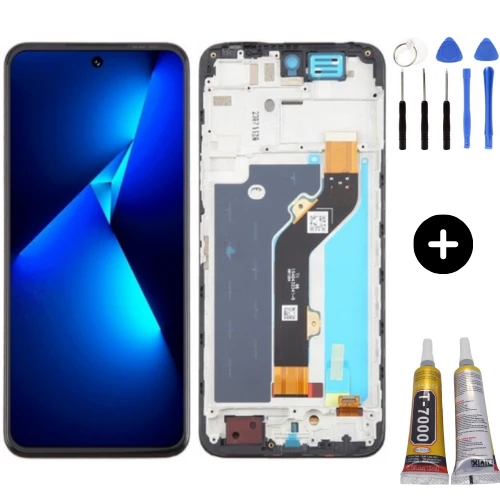Tecno Pova Neo 3 Uyumlu Çıtalı Lcd Ekran Dokunmatik + Montaj Kiti ürün görseli 1