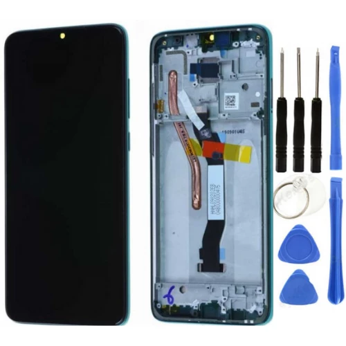 Redmi Note 8 Pro Uyumlu A Kalite Çıtalı Lcd Ekran Dokunmatik Yeşil + Tamir Seti ürün görseli 1