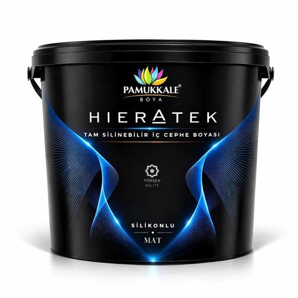 Pamukkale HieraTek İpek Mat Silikonlu Tam Silinebilir İç Cephe Boyası 2.5 Lt Beyaz ürün görseli 1