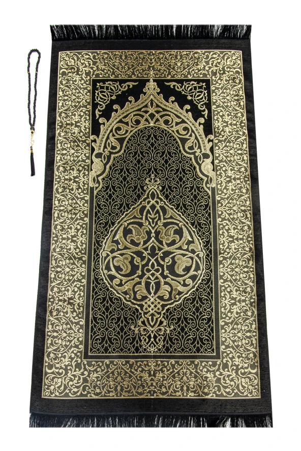 Kabe Desenli Seccade Seti Dini Hediyelik Set - Resim 5
