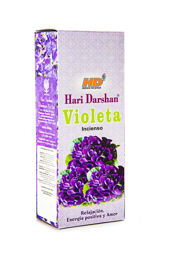 Hari Darshan Tütsü - Menekşe ürün görseli 1