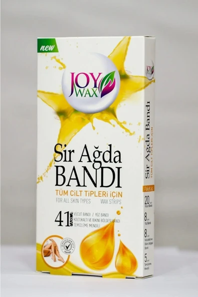 JOYWAX Joy Wax 41li Ağda Bandı Naturel Tüm Cilt ürün görseli 1
