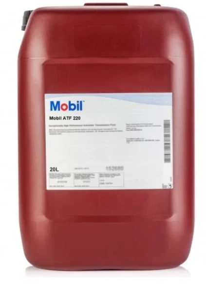 MOBİL ATF 220 PLS 20 LT OTOMATİK ŞANZIMAN YAĞI 2025 ÜRETİM ürün görseli 1