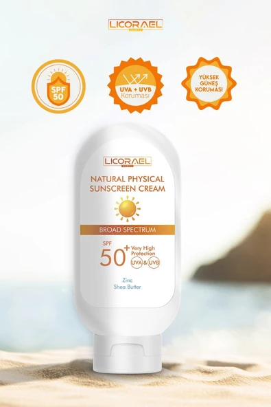 Natural Physıcal Sunscreen Cream Spf50+ 100ml - Resim 2