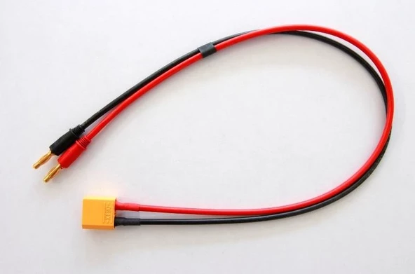 Muldental XT90 Lipo Pil Şarj Kablosu 500mm ürün görseli 1