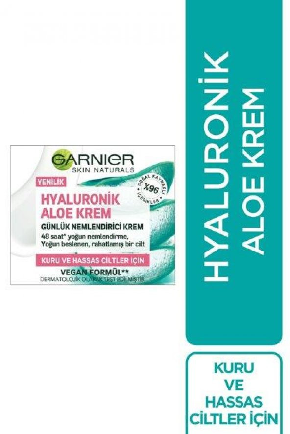 Garnier Hyaluronik Aloe Krem 50 ml 3600542332811 - Resim 3