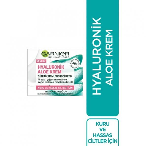 Garnier Hyaluronik Aloe Krem 50 ml 3600542332811 - Resim 4