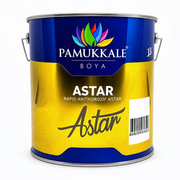 Pamukkale Rapid Endüstriyel Hızlı Kuruyan Metal Yüzey Astarı 15 Kg Beyaz ürün görseli 1