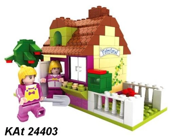 Ausini-Asya Brick 24403 Fairyland Serisi, Ağaçlı EV 156 Parça ürün görseli 1