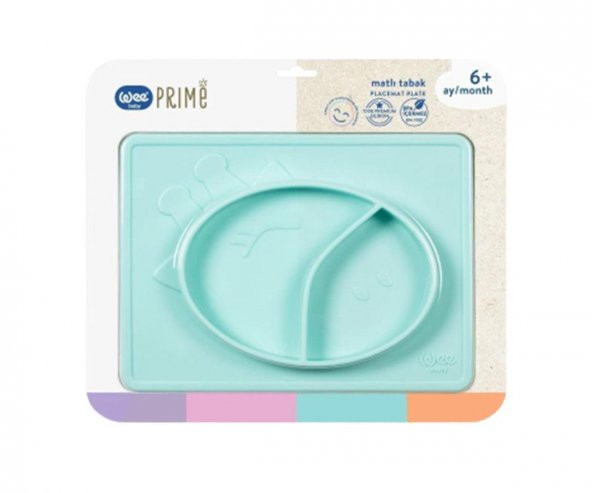 Wee Baby Matlı Tabak-Mavi ürün görseli 1