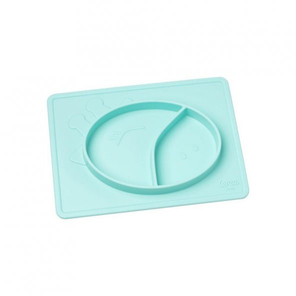 Wee Baby Matlı Tabak-Mavi - Resim 5