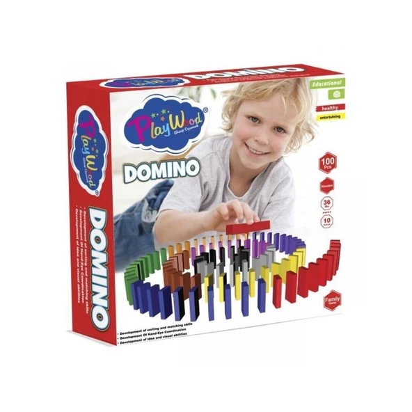 Playwood Ahşap Domino Oyunu ONY-388 ürün görseli 1