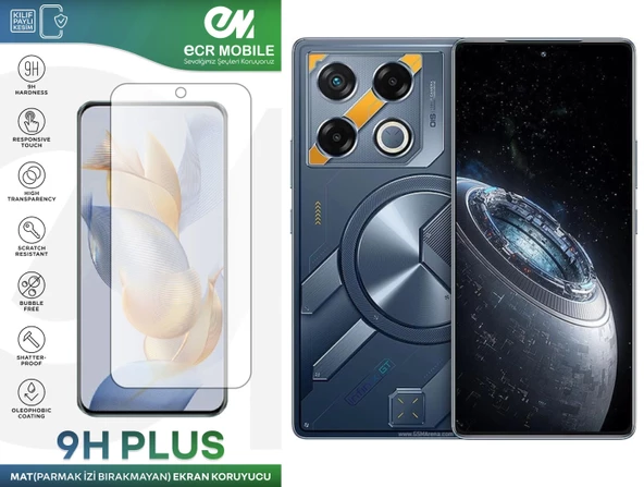 Infinix GT20 Pro Ekran Koruyucu MAT Parmak İzi Bırakmayan Uyumlu Esnek Nano Kırılmayan ürün görseli 1