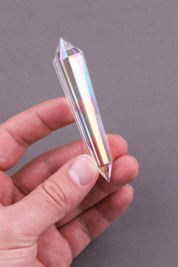 Aura Vogel Kristal 8 cm x 12 Facet ürün görseli 1
