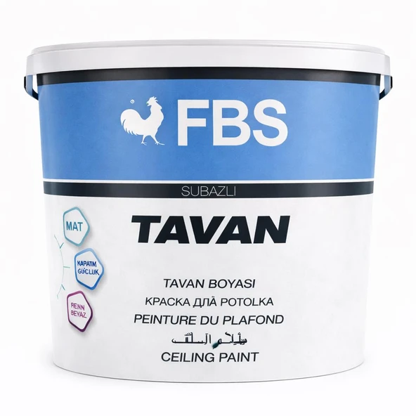 Fbs Tavan Boyası 20 Kg Beyaz ürün görseli 1