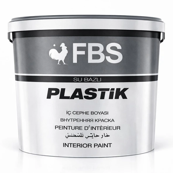 Fbs Plastik İç Cephe Duvar Boyası 10 Kg Beyaz ürün görseli 1