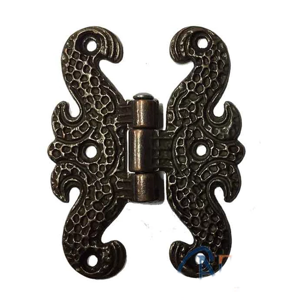 Zamak Kelebek Menteşe - Büyük, 50x67mm, Oksit, 100 Adet ürün görseli 1