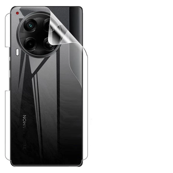 Tecno Camon 30 ile Uyumlu MAT TPU Arka Kaplama 360 ürün görseli 1