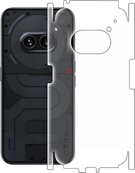 Nothing Phone 2a ile Uyumlu MAT TPU Arka Kaplama 360 ürün görseli 1