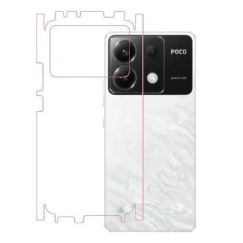 Poco X6 Pro ile Uyumlu MAT TPU Arka Kaplama 360 ürün görseli 1