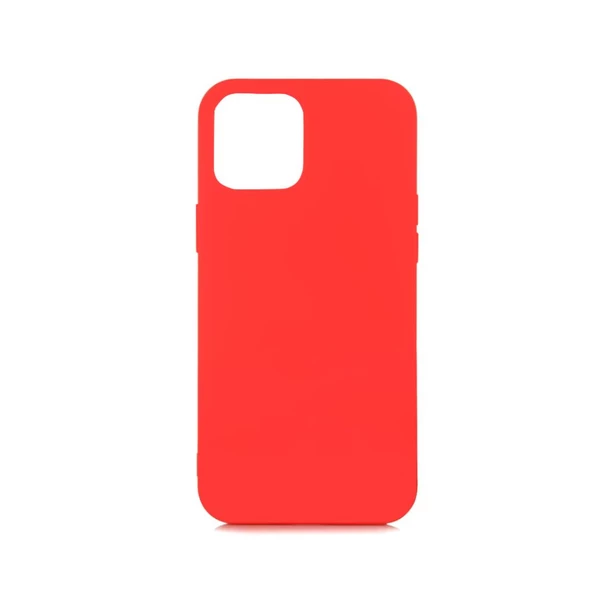 iPhone 12 ile Uyumlu Cappy Silikon Kılıf (6.7") Turuncu ürün görseli 1