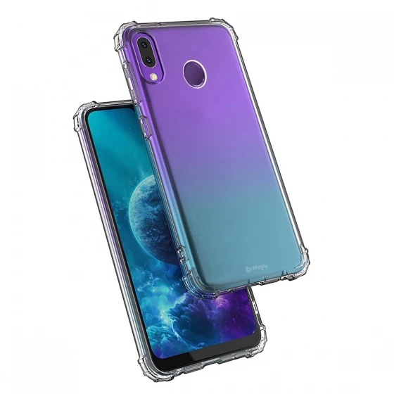 Blogy P20 Lite ile Uyumlu Crystal Fit Kılıf Crystal Clear ürün görseli 1