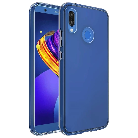 Buff P20 Lite ile Uyumlu Air Hybrid Kılıf Smoke Black ürün görseli 1