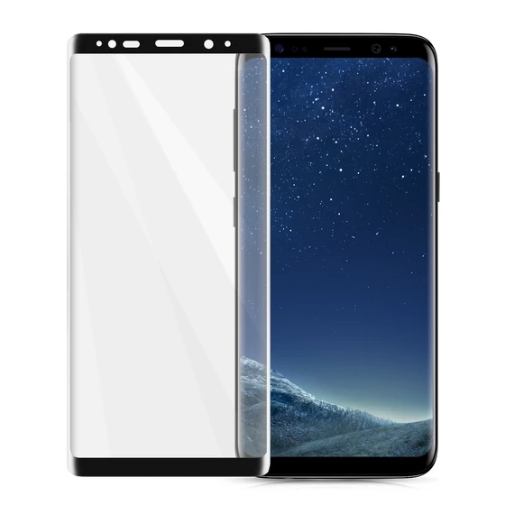 Blogy Galaxy S8 Plus ile Uyumlu Flexi Edge 5D Ekran Koruyucu ürün görseli 1
