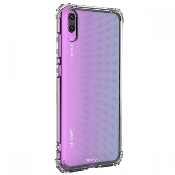Blogy Y7 2019 ile Uyumlu Crystal Fit Kılıf Crystal Clear ürün görseli 1