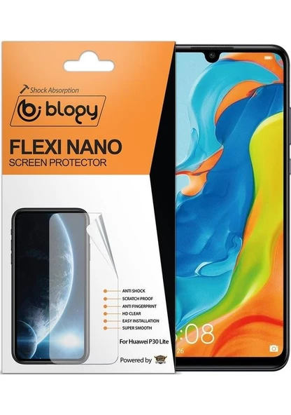 Blogy P30 Lite ile Uyumlu Flexi Nano Ekran Koruyucu ürün görseli 1
