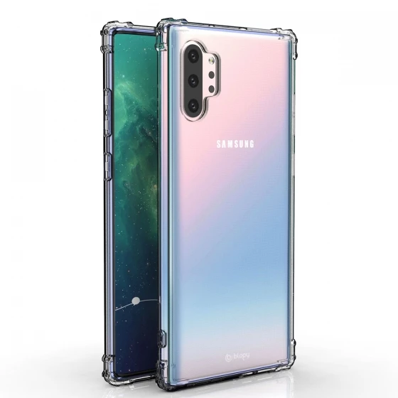 Blogy Galaxy Note 10 Plus ile Uyumlu Crystal Fit Kılıf Crystal Clear ürün görseli 1