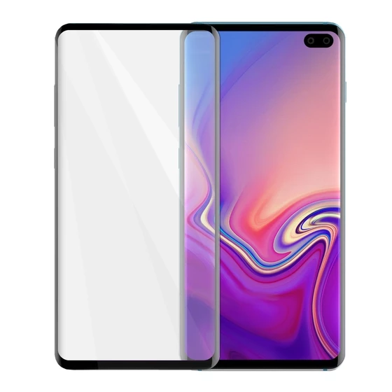 Blogy Galaxy S10 ile Uyumlu Flexi Edge 5D Ekran Koruyucu ürün görseli 1