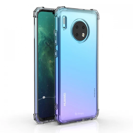 Blogy Mate 30 ile Uyumlu Crystal Fit Kılıf Crystal Clear ürün görseli 1